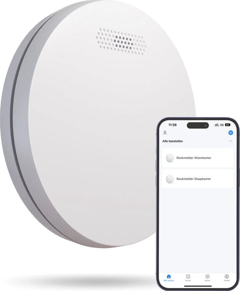 Easeware ES-1W Smart Smoke Detector with App